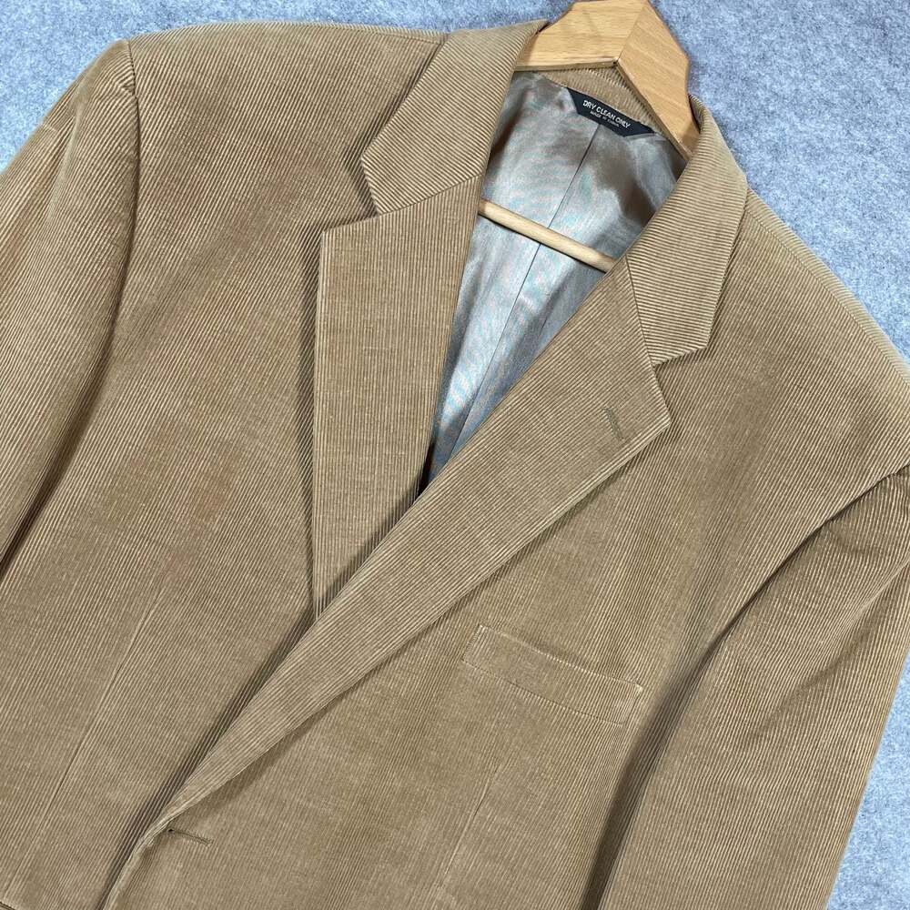 Chaps‎ Ralph Lauren Men's Classic Camel Corduroy Sport Coat Blazer